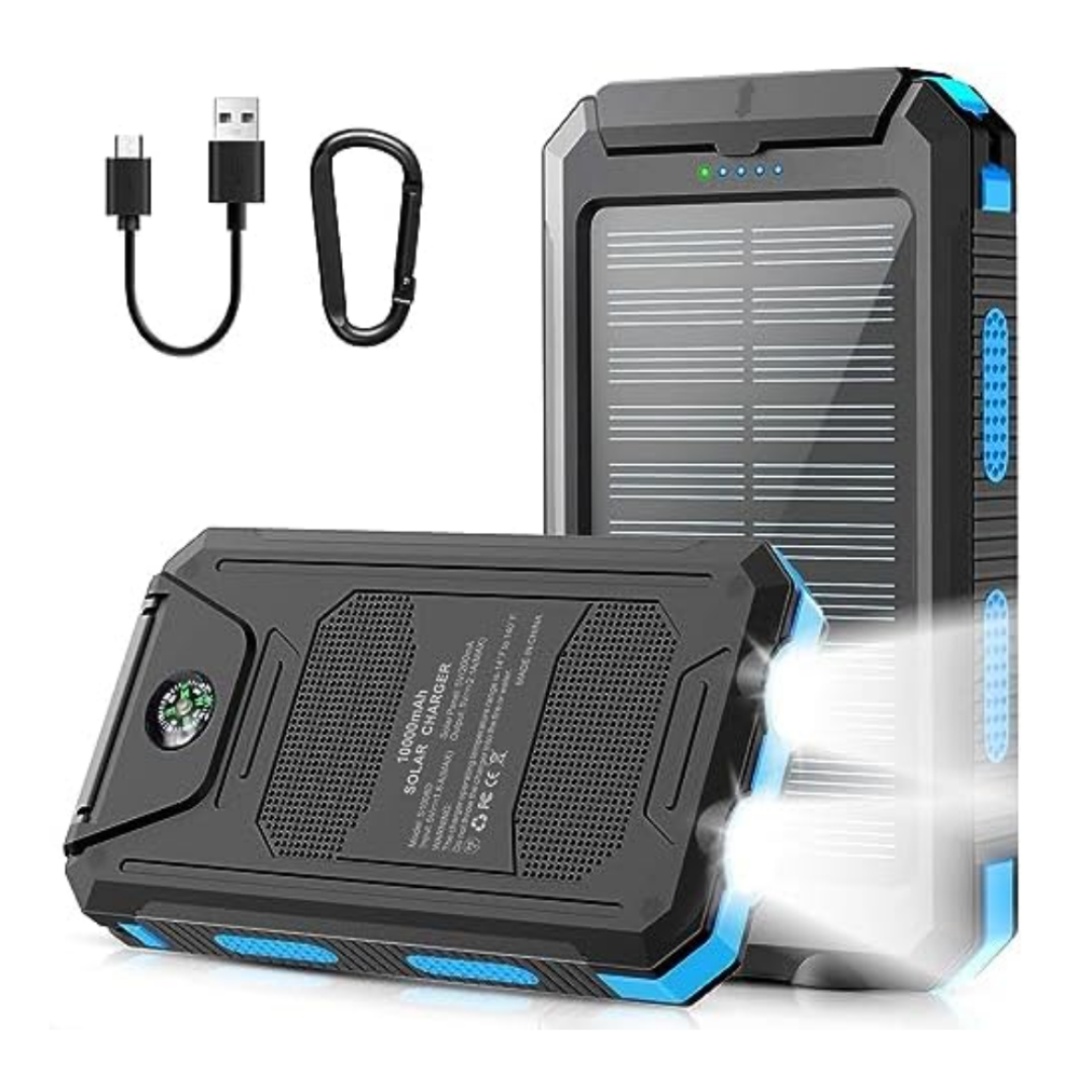 Power Bank Solar 16800 mah Cargador 2usb