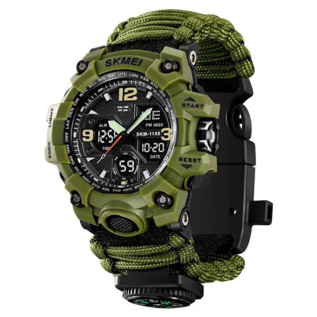 Reloj Táctico de Supervivencia Skmei 1155