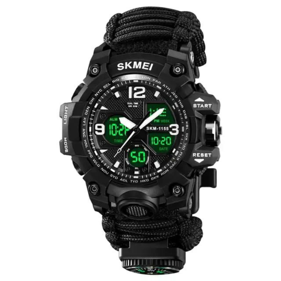Reloj Táctico de Supervivencia Skmei 1155