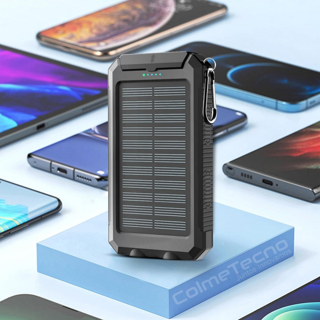 Power Bank Solar 16800 mah Cargador 2usb