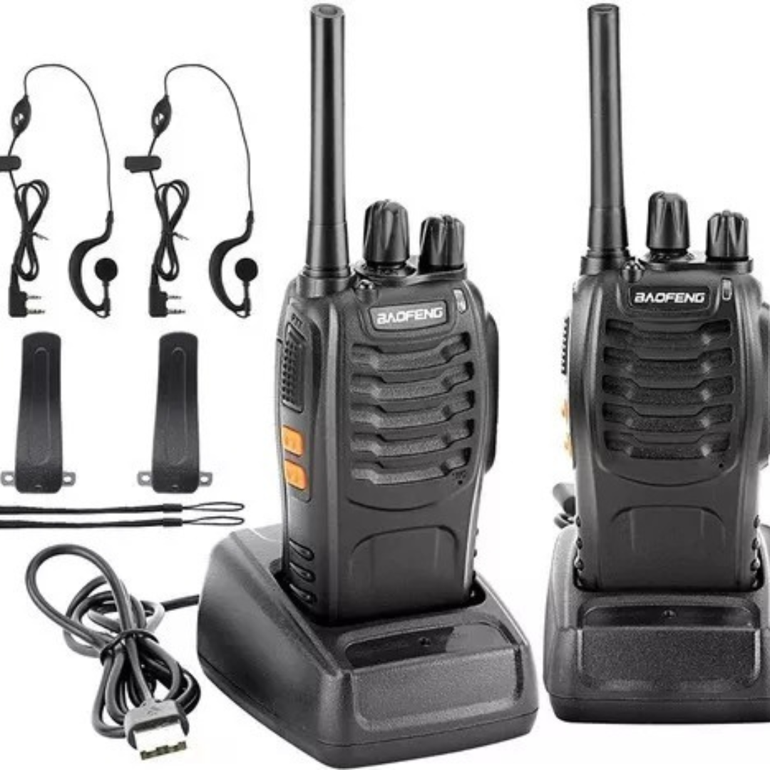 Combo X2 Radios Walkie Talkie Baofeng BF-888S