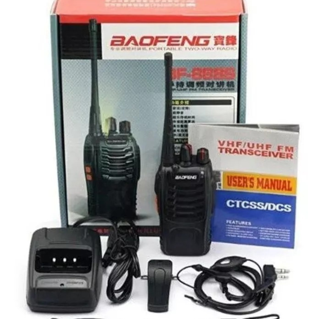Combo X2 Radios Walkie Talkie Baofeng BF-888S